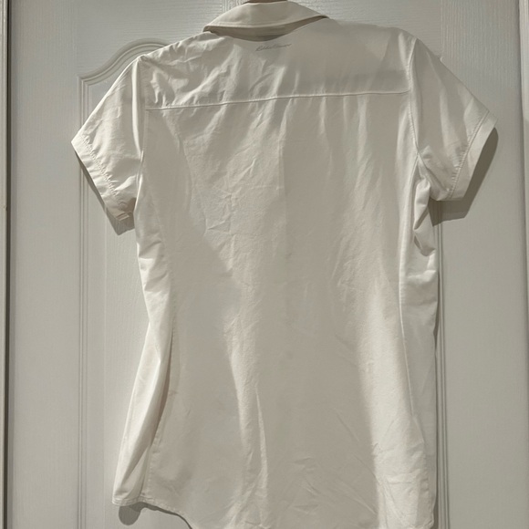 EDDIE BAUER- Women’s Medium White Shirt - Picture 3 of 5